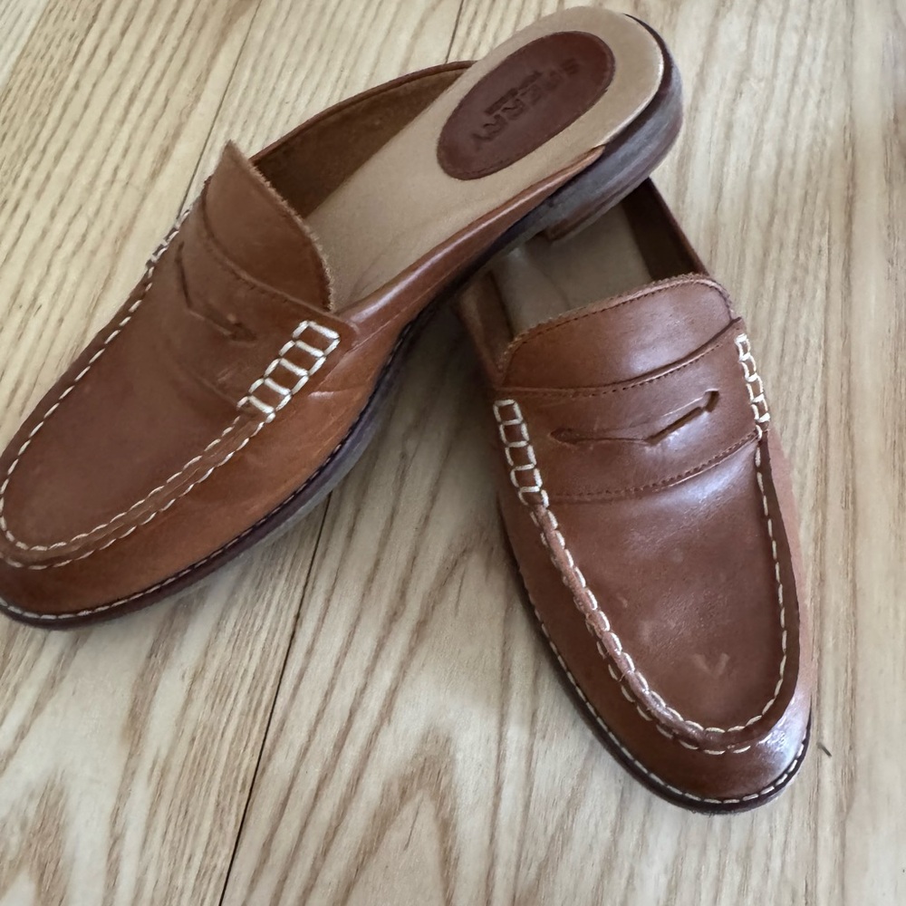 Brown Leather Loafers